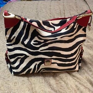 Dooney & Bourke Zebra Hobo